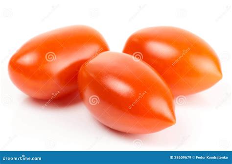 Tomates De Cereja Isolados No Fundo Branco Imagem De Stock Imagem De