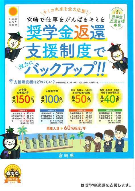 令和5年度「ひなた創生のための奨学金返還支援事業」支援企業認定｜晃和コンサルタント