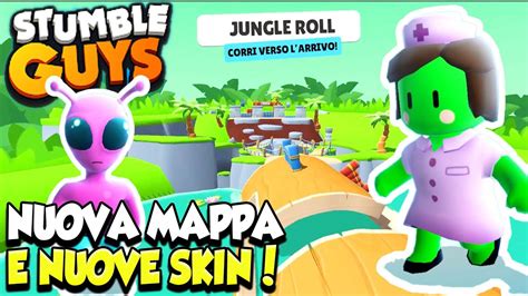 NUOVA MAPPA E NUOVE SKIN STUMBLE GUYS Android ITA Salvo Pimpo S