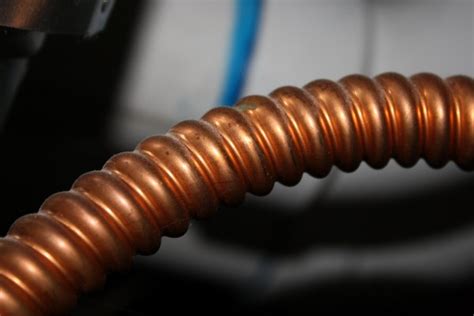 Flexible Copper Pipe Close Up – Photos Public Domain