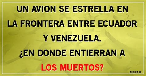 Un Avion Se Estrella En La Frontera Entre Ecuador Y Venezuela En