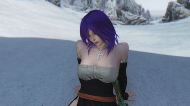 Shimo Shirayuki The Yuki Onna Skyrim Special Edition At Skyrim