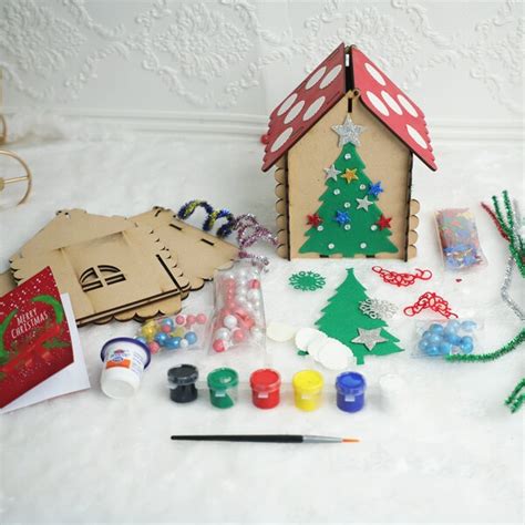 Christmas Diy House Craft Kit Winni