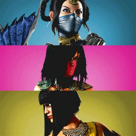 Kitana, Mileena and Tanya | Mortal kombat characters, Mortal kombat art ...