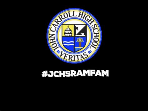 John Carroll High School Rams GIF by JCHS Ram Fam