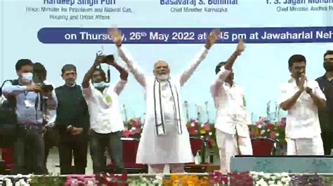 In Chennai Pm Modi Holds Roadshow Launches Mega Projects Worth ₹31500 Crore Latest News