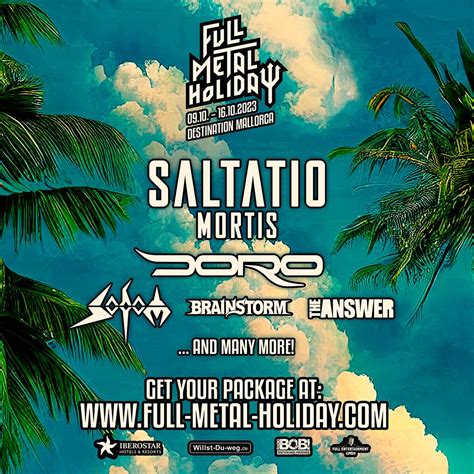 ersten Bands für Full Metal Holiday Destination Mallorca 2023 sind