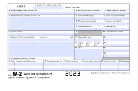 Form W-2: Wage and Tax Statement - whatisform.com