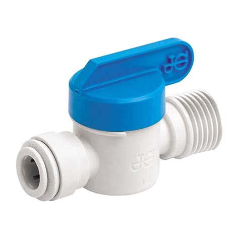 John Guest Shut Off Valve Speedfit To Male 38 10 Pack