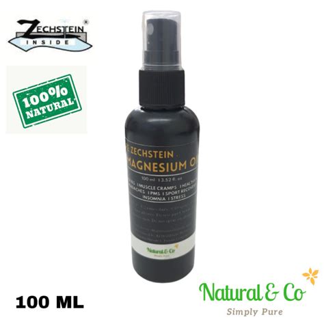 Natural Co Pure Zechstein Magnesium Oil Transdermal Spray Lazada