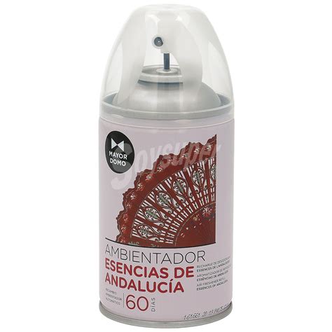 Mayordomo Ambientador automático aroma esencia de andalucía Spray 335 ml