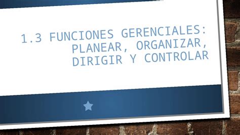 Pptx Presentaci N Tema Funciones Gerenciales Dokumen Tips