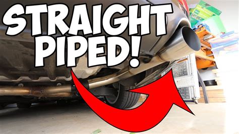 Straight Piping My R36 Exhaust Vw Passat R36 Youtube