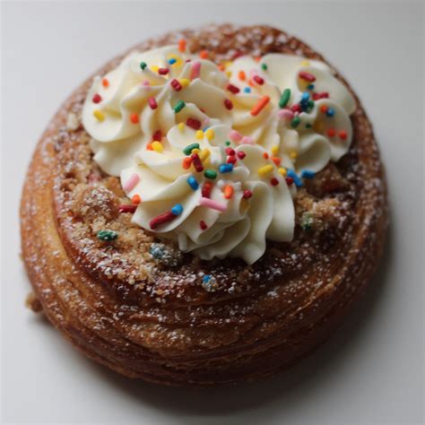 Birthday Cake Croissant Tart | Brightside Bakeshop Pickup