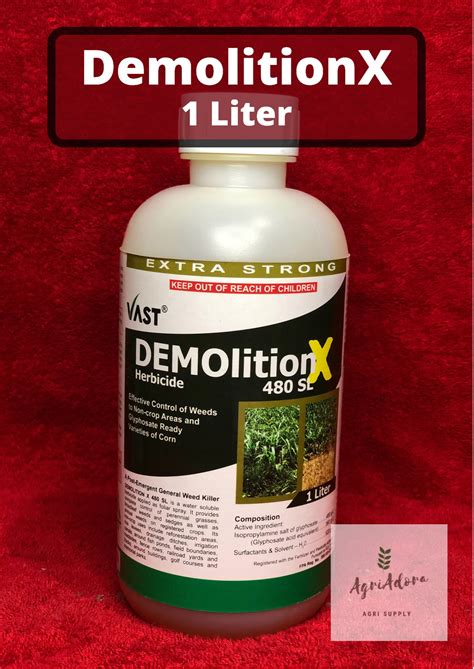 Demolition X Sl Herbicide Liter Vast Lazada Ph