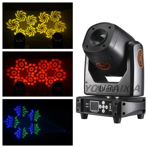 Foco LED De Cabeza M Vil Para DJ L Mpara Con DMX De 150W Lyre Para