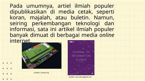 Materi Menulis Artikel Ilmiah Populer Smp Kelas Ppt