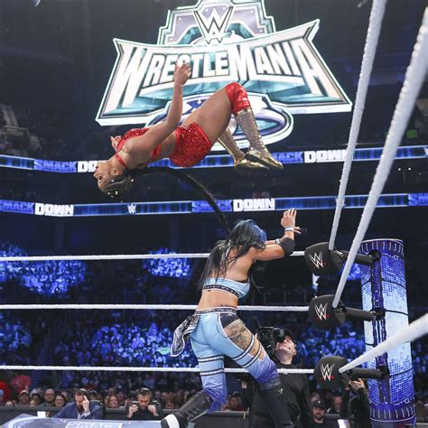 Bianca Belair Vs Michin Friday Night Smackdown February 9 2024