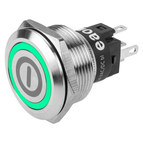 B Eao Series Illuminated Momentary Push Button