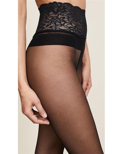 Commando The Sexy Sheer Tights In Black Lyst