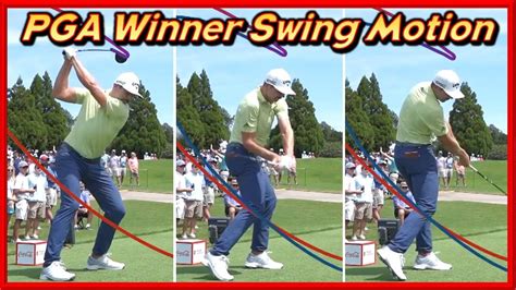 Pga Winner Sam Burns Perfect Swing And Slow Motionsㅣsanderson Farms