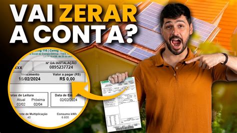 Quem Tem Energia Solar Paga Conta De Luz Youtube