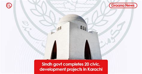 Sindh Govt Completes 20 Civic Development Projects In Karachi