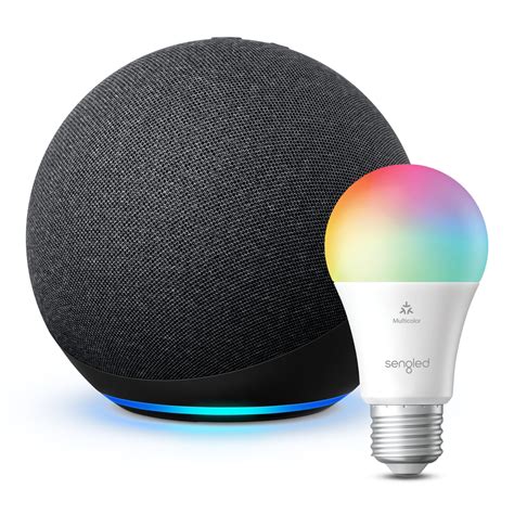 Echo 4th Gen Charcoal With Sengled Smart Color Bulb Pricepulse