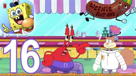 Spongebob Get Cooking Weenie Hut Jrs Level 10 20 Gameplay