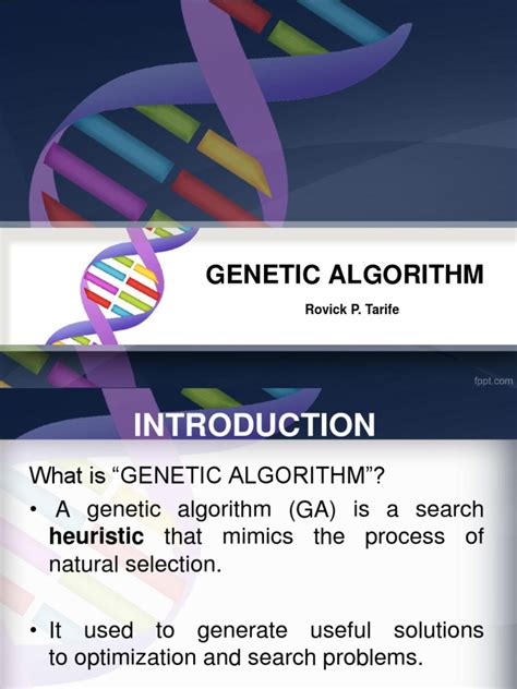 Genetic Algorithm Pdf Genetic Algorithm Evolutionary Biology