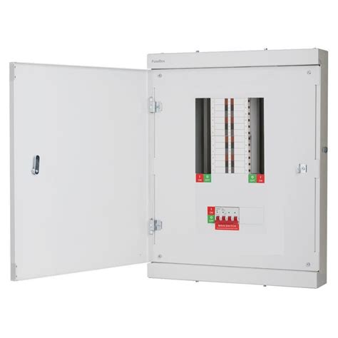 Fusebox 8 Way 125a 4p Tpn Main Switch Three Phase Distribution Board Cands Electrical Wholesalers