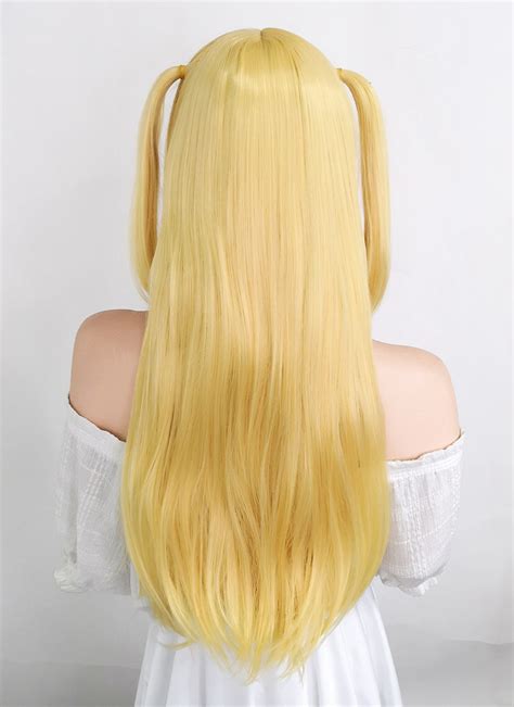 Death Note Misamisa Long Blonde Cosplay Wig Tb1646 Cosplaybuzz