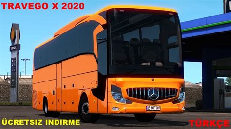 Euro Truck Simulatör 2 MERCEDES BENZ TRAVEGO X 2020 MODU 1 36 1 37