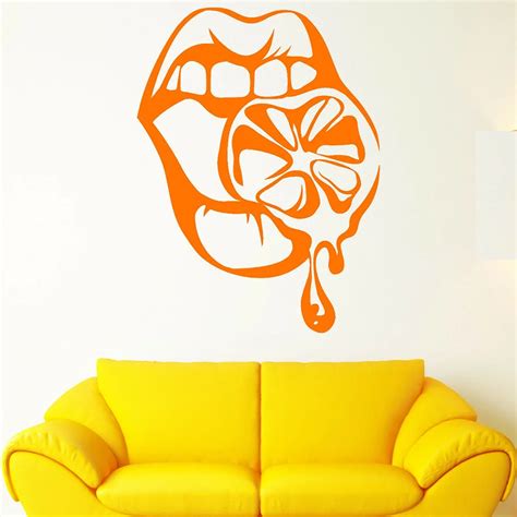 Lip Wall Decals Room Decoration Art Wall Stickers Home Sticker Girl