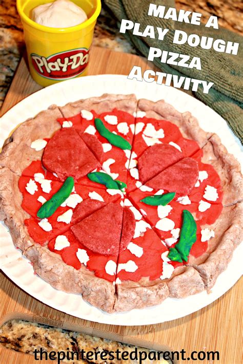 Pizza Making Play Dough Activity – The Pinterested Parent