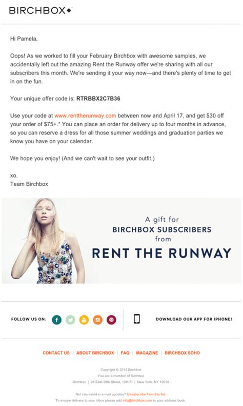 15 Inspirational Email Copywriting Examples Worth Admiring QeRetail