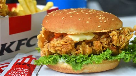 Kfc Style Zinger Burger Recipe By Lively Cooking Burger Recipes