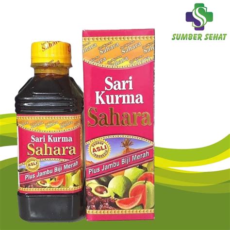 Jual Sari Kurma Sahara Plus Jambu Biji Merah Gram Shopee Indonesia