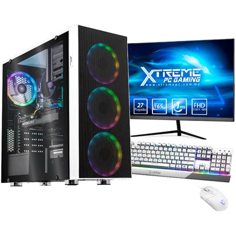 Xtreme PC Gaming Geforce RTX 3060 Ryzen 5 5600 16GB 500GB 2TB Monitor