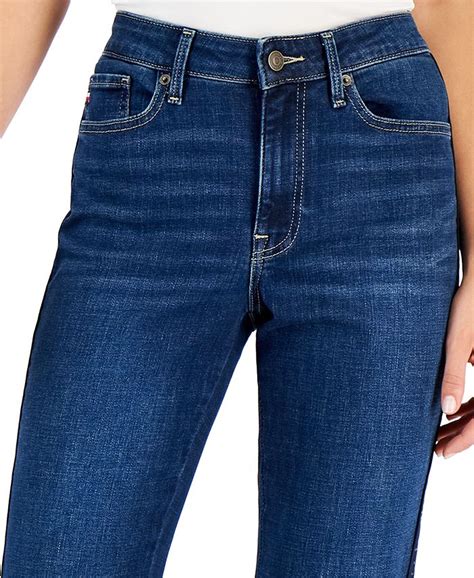 Tommy Hilfiger Womens Tribeca Straight Leg Jeans Macys