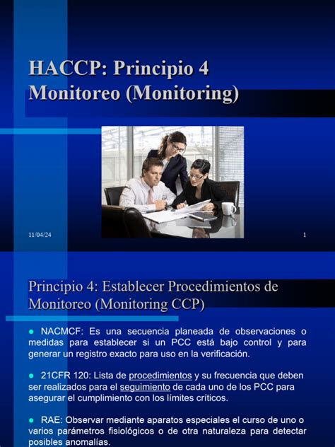 Haccp Monitoreo Pdf Análisis De Riesgo Y Puntos Críticos De Control Muestreo Estadísticas