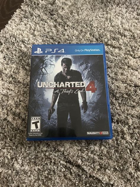 Uncharted 4 A Thiefs End For Playstation 4 Dvd 2016 806315221211