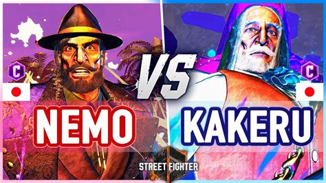 Sf Nemo Jp Vs Kakeru Jp Street Fighter Youtube