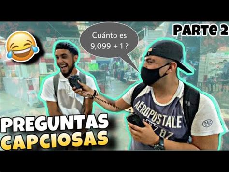 PREGUNTAS CAPCIOSAS Parte 2 YouTube