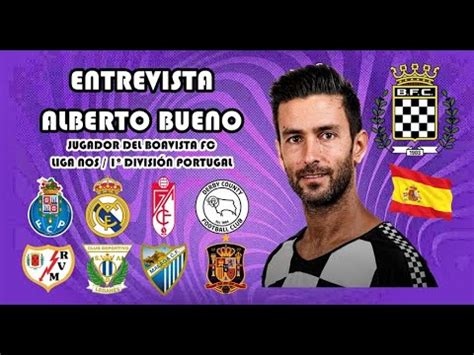 Entrevista Alberto Bueno Jugador Boavista FC Liga NOS LIVE