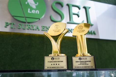 Sukses Jalankan Program CSR SEI Raih Juara Dalam Ajang Penghargaan CSR