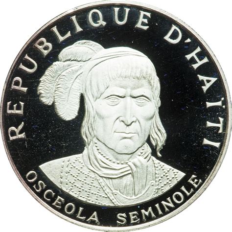 10 Gourdes Osceola Seminole Haïti 1804 Présent Numista