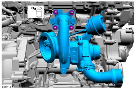 Ford Escape Removal And Installation Turbocharger Fuel Charging