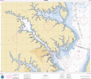 Nautical Charts Online NOAA Nautical Chart 12282 Chesapeake Bay