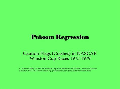 Ppt Poisson Regression Powerpoint Presentation Free Download Id